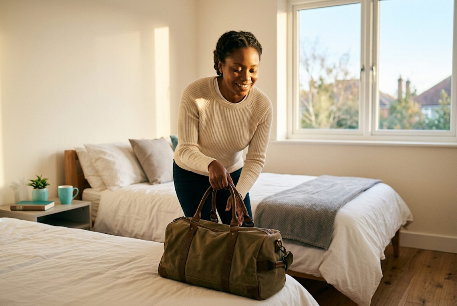 A fresh start — a clean, light-filled room ready to be made a home.